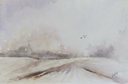 Winter in Lincolnshire 