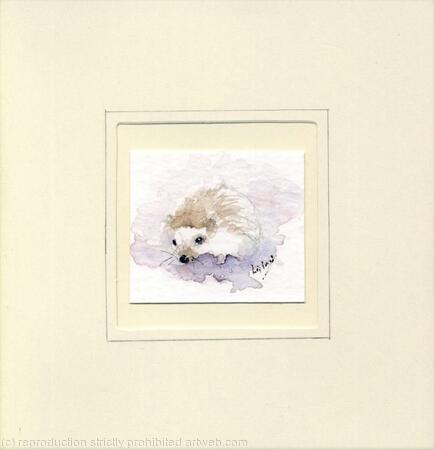 No 15 Hedgehog MINIATURE SOLD 