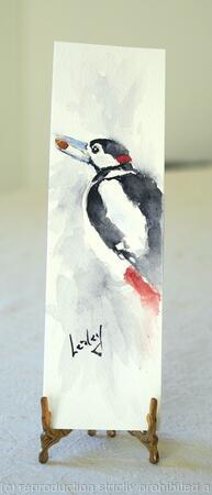 Woodpecker Bookmark  AVAILABLE 