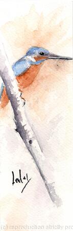 Kingfisher bookmark SOLD 