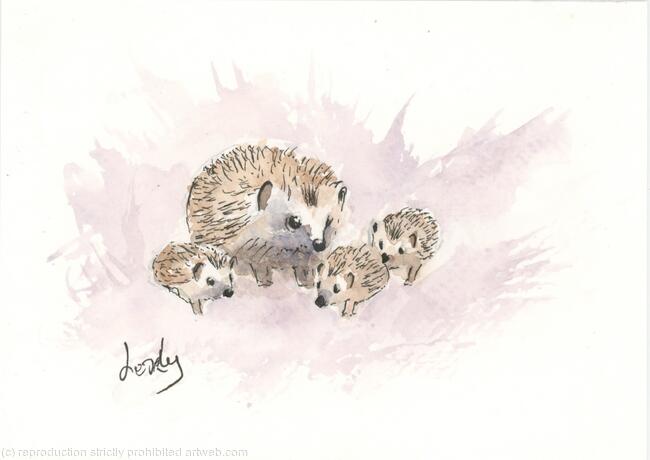 339 Hedgehogs SOLD 
