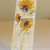 1 Sunflower Bookmark  AVAILABLE 