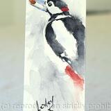 Woodpecker Bookmark  AVAILABLE 