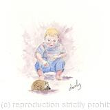 223 The Boy & Hedgehog AVAILABLE 