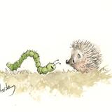 229 HETTi and CASSi the Caterpillar  SOLD