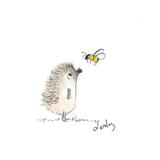 302. Hedgehog and Bee AVAILABLE 