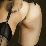 Study of a girls hand...known as 'The Bum'