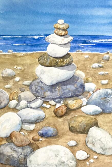 Pebble Sculpture 