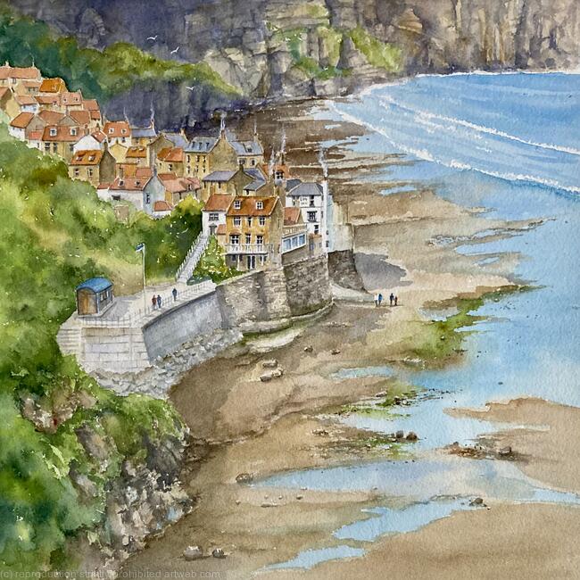 Wonderful View Robin Hoods Bay