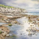 Robin Hoods Bay beach 