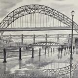 After the rain Tyne Bridge