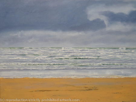 Sun and Showers Watergate Bay, Cornwall