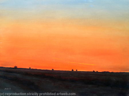 Sunset, Rosenun, Cornwall