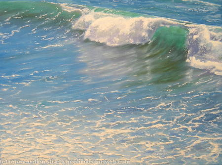 Wave at Dancing Ledge