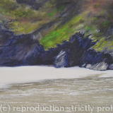 Rocks at Little Lantic Beach, Cornwall