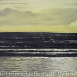 Sunset over Waves, Tregantle