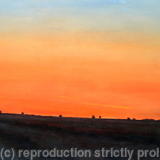 Sunset, Rosenun, Cornwall