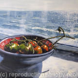Tomatoes with sea view