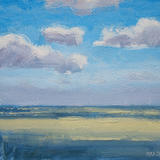 Clouds over Kent sea