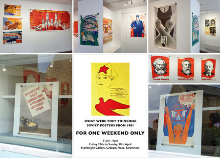 Soviet Posters from 1981 montage