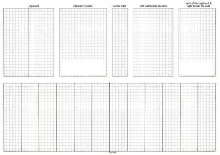 Wall plans 10cms grid