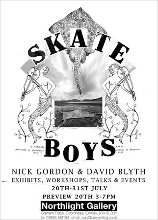 Poster for Skate Boys by Nick Gordon and David Blyth