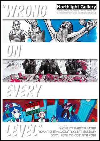 Martin Laird exhibition poster