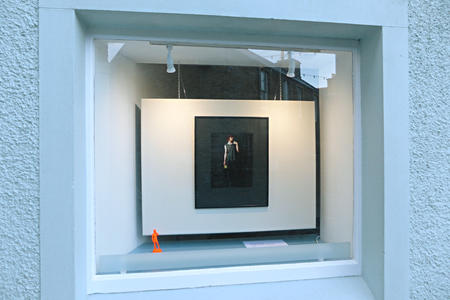 Gabriella Sancisi's photograph in the window
