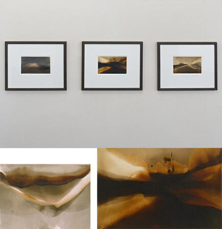 Ingrid Budge photographs in the windows