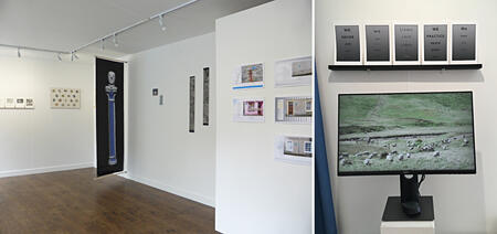 'Remnants' exhibition views