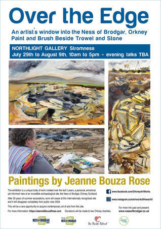 Paintings by Jeanne Bouza Rose poster