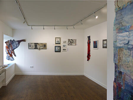 77 ° North in Orkney exhibition view