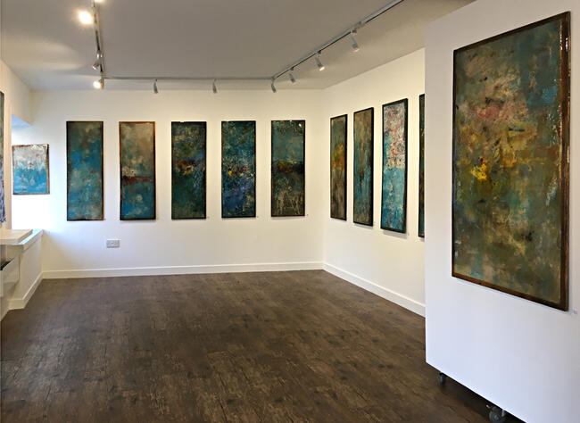 Vernon Bradley Exhibition View