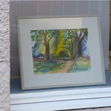 Gloria Wallington O'Shea, three paintings