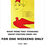 Soviet poster exhibition