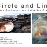 Circle and Line poster