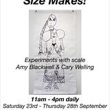 What a difference size makes poster