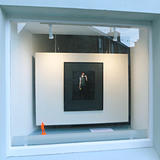 Gabriella Sancisi's photograph in the window