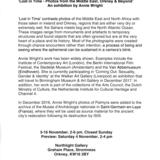 Annie Wright Press Release 3/11/17 
