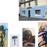 Patty Boonstra in the windows