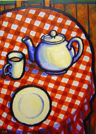 Still life with tea