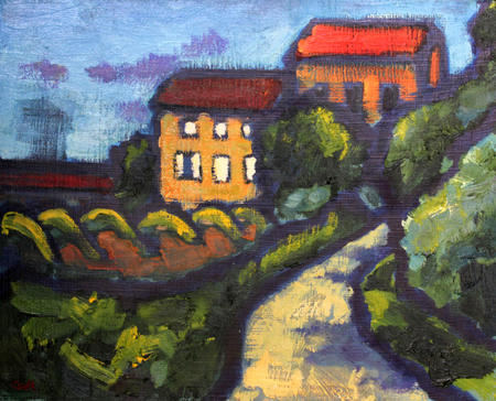 Azille, fin du village