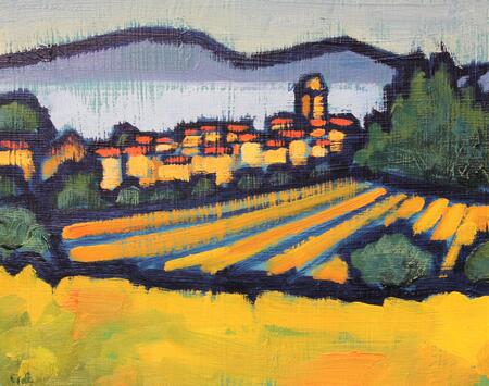 La Liviniere, morning mist