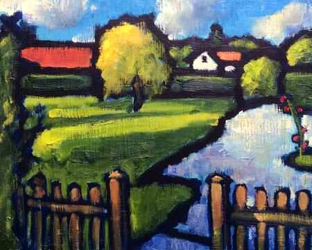 Petit Cormy, late afternoon