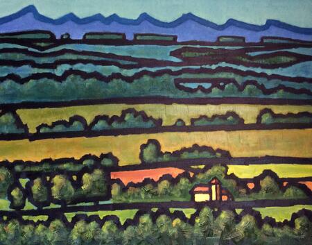 Looking from Lectoure