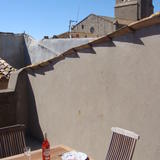 South-facing roof terrace