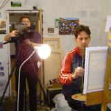 Malcolm Croft filmed by BBC