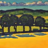 The road to Fanjeaux, summer