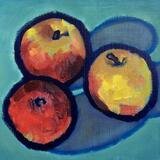 Still life with apples