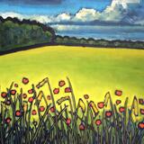 Petit Cormy, wheat fields